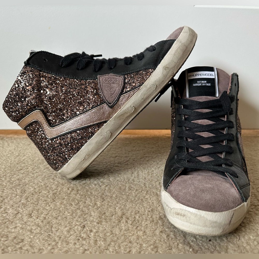 Philippe Model Hightop Sneakers